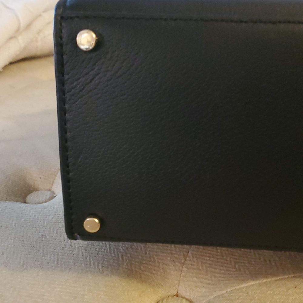 Kate Spade Black Leather Shoulder Bag - Picture 3 of 10